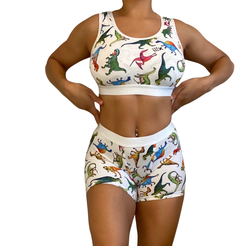 Dinosaur Graphic Short Set